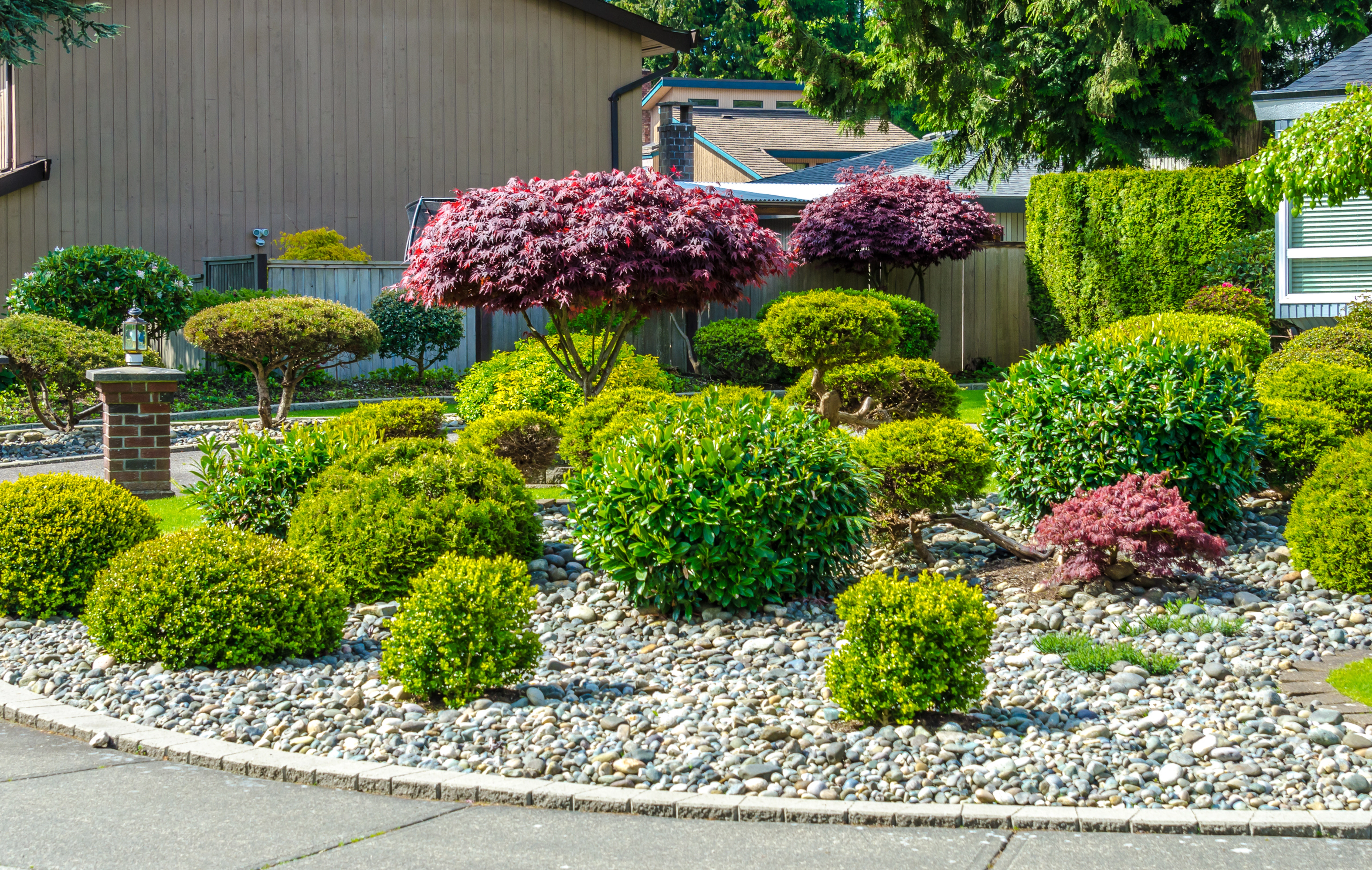 Lawn mowing process in Longmont, CO